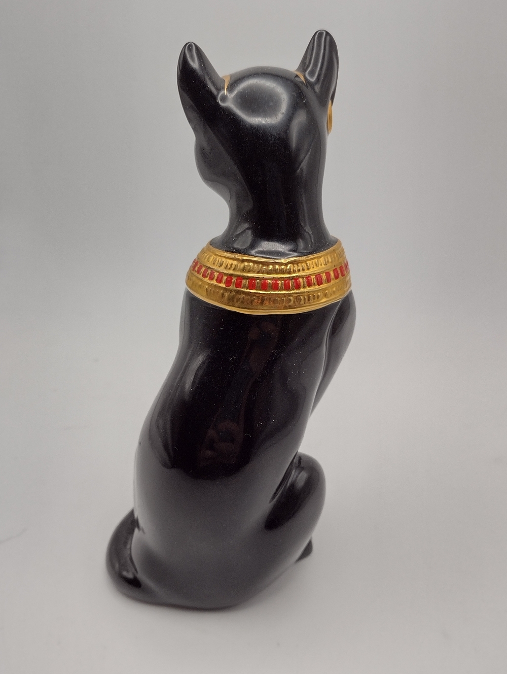 Lenox China Egyptian Cat Figurine 24k Gold Trim - Picture 3 of 6